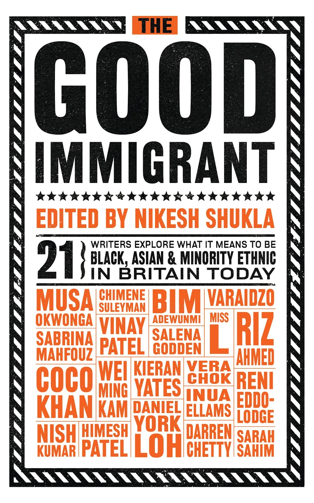 Cover of book 'The Good Immigrant'
