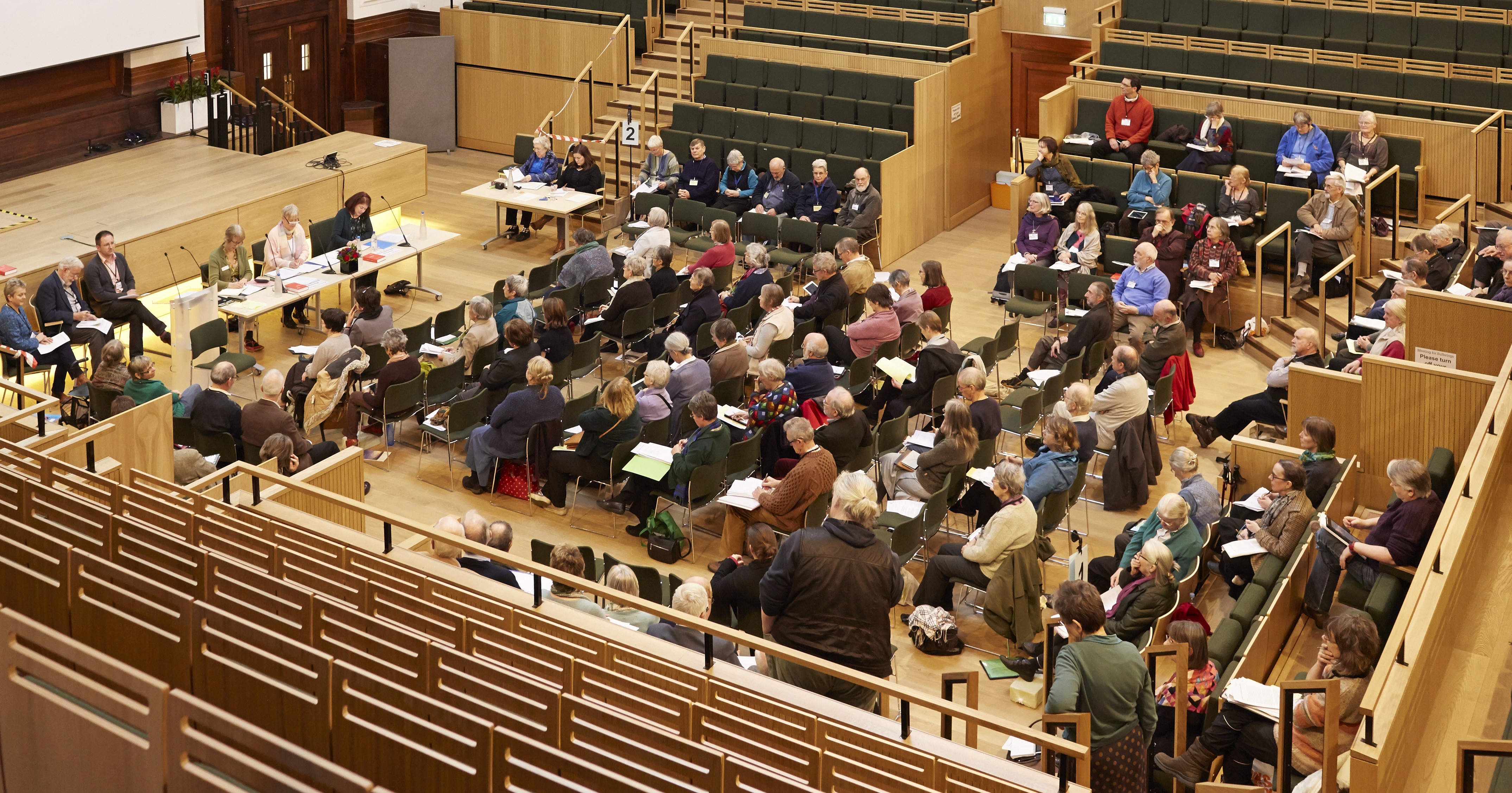 Quakers gathered for Meeting for Sufferings