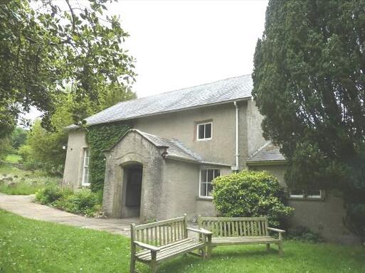 Modest vernacular house with large intact interior with history fillings.