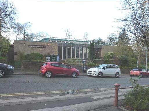 Modern design house with broadly roof and spacious meeting area.