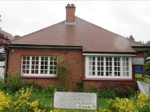 Bungalow adapted for Quakers with an attractive interwar design.