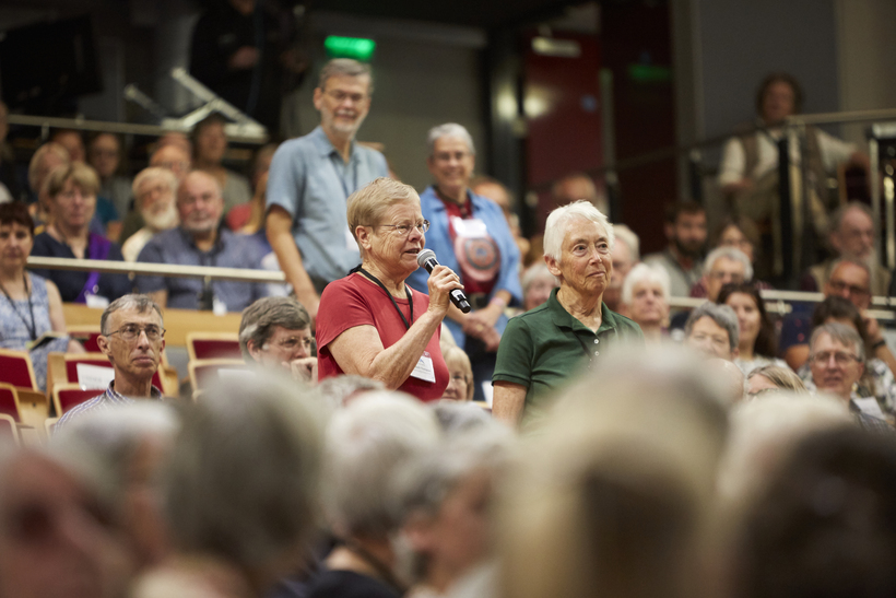 Quakers at Yearly Meeting Gathering 2017. Photo: Mike Pinches