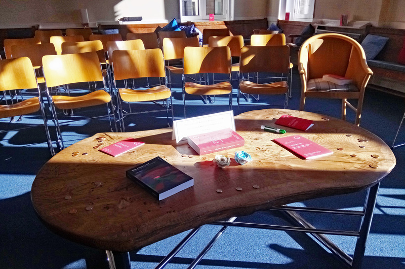 The first Patterns and Examples event took place at Central Edinburgh Quaker Meeting House. Image: Oliver Waterhouse for BYM