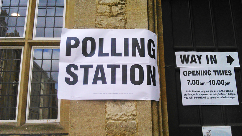 Polling station. Image: Emma Anthony