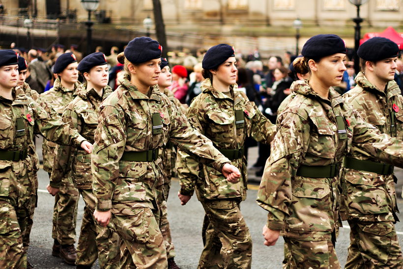 Are visits from the armed forces to schools offering a realistic portrayal of life in the military? Photo: kenny1 / Shutterstock.com 