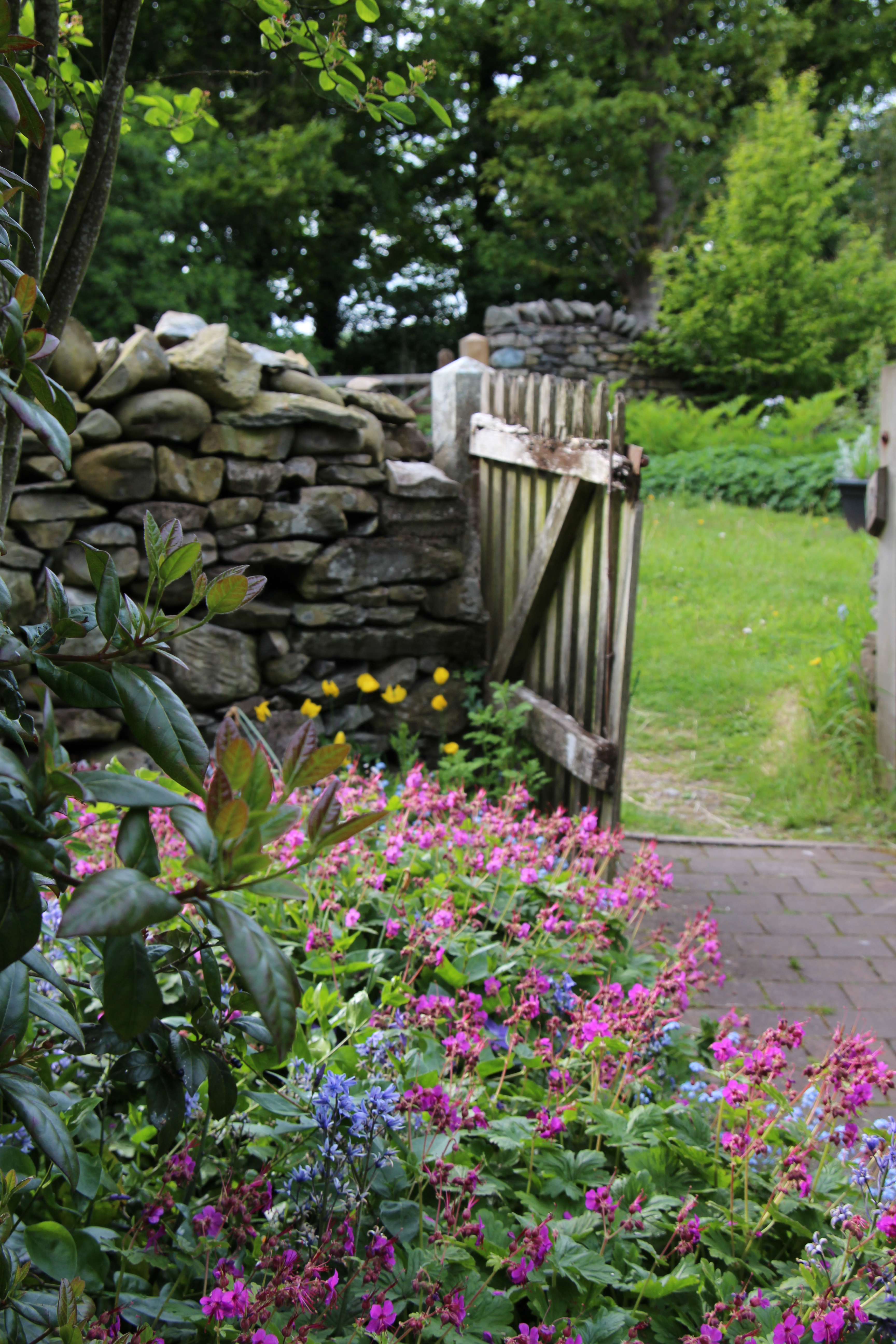 Swarthmoor Hall has werbeds, wild flower meadow and a vegetable garden to work in.