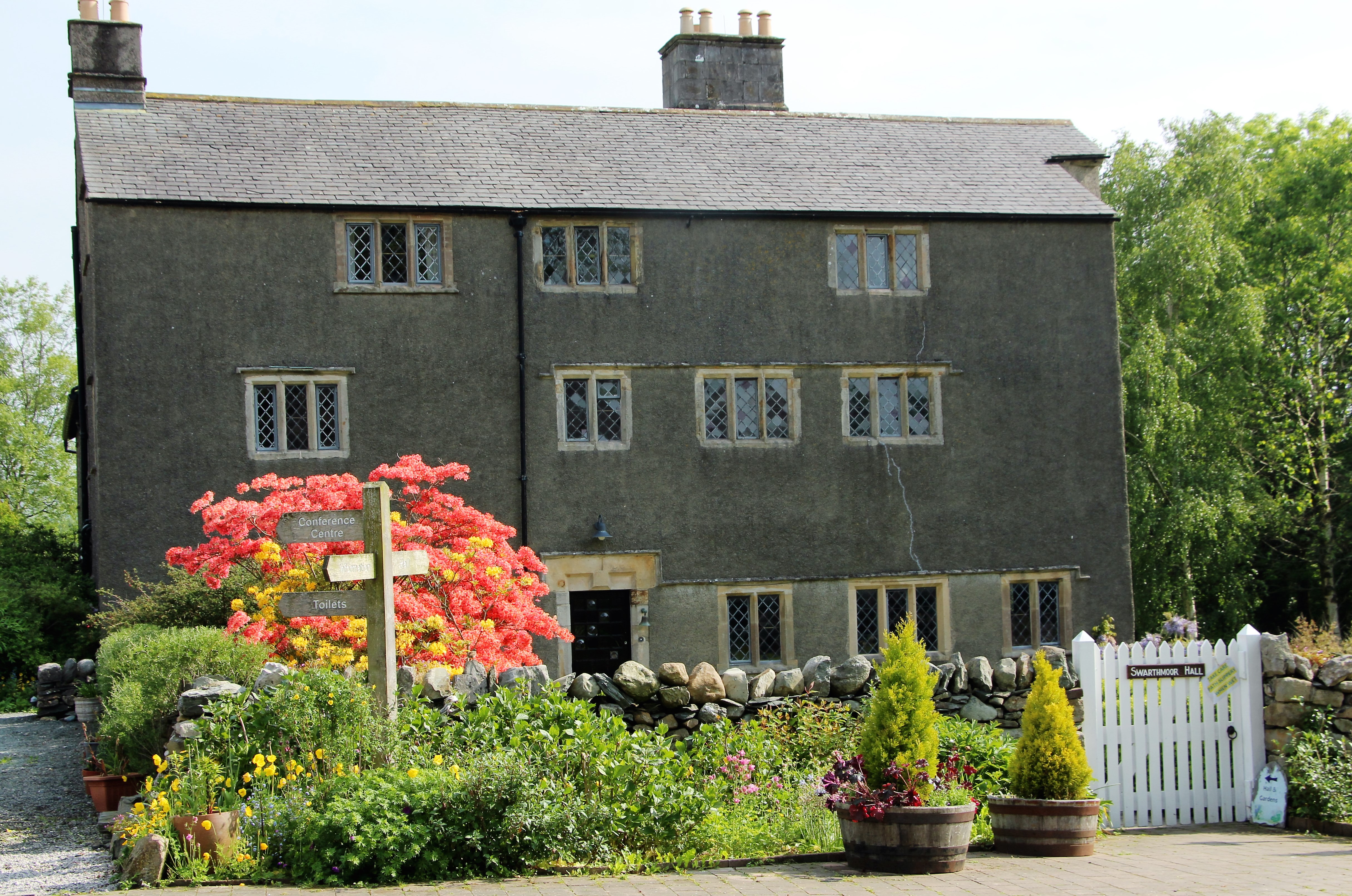 Swarthmoor Hall, where Howgill met with Margaret Fell and George Fox