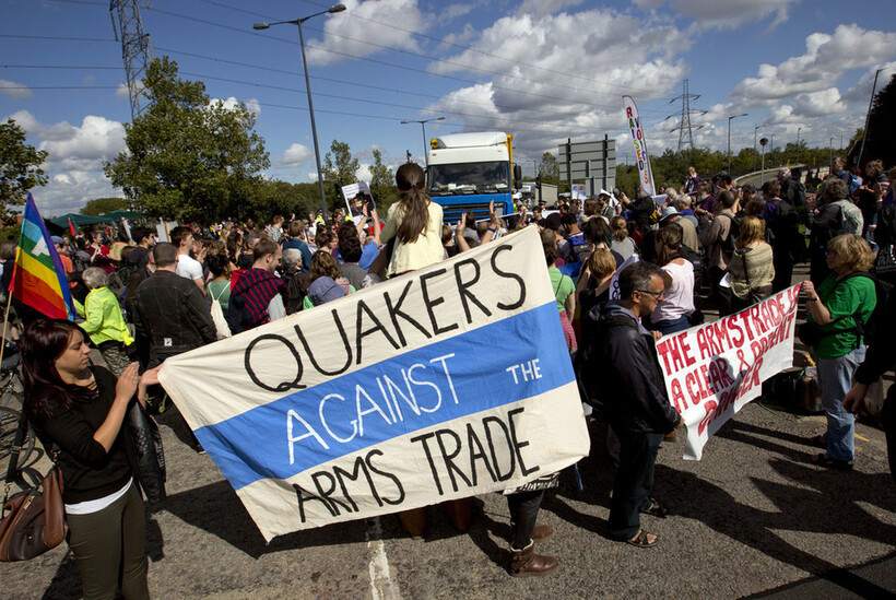 quakers against the arms trade