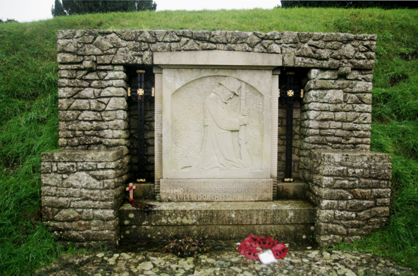 The memorial to German prisoners of war in Dorchester's Fordington Cemetery. Photo: Mark Newton