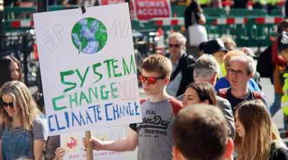 quakers on strike for the climate