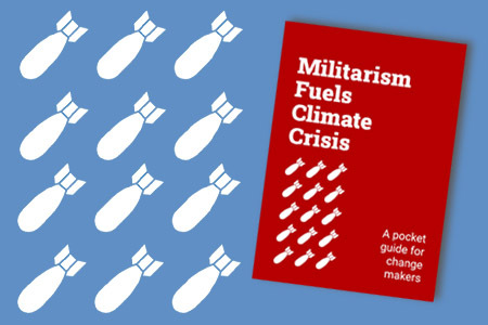 New campaigners guide on militarism and climate crisis