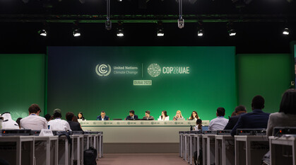 A panel discussion at COP28