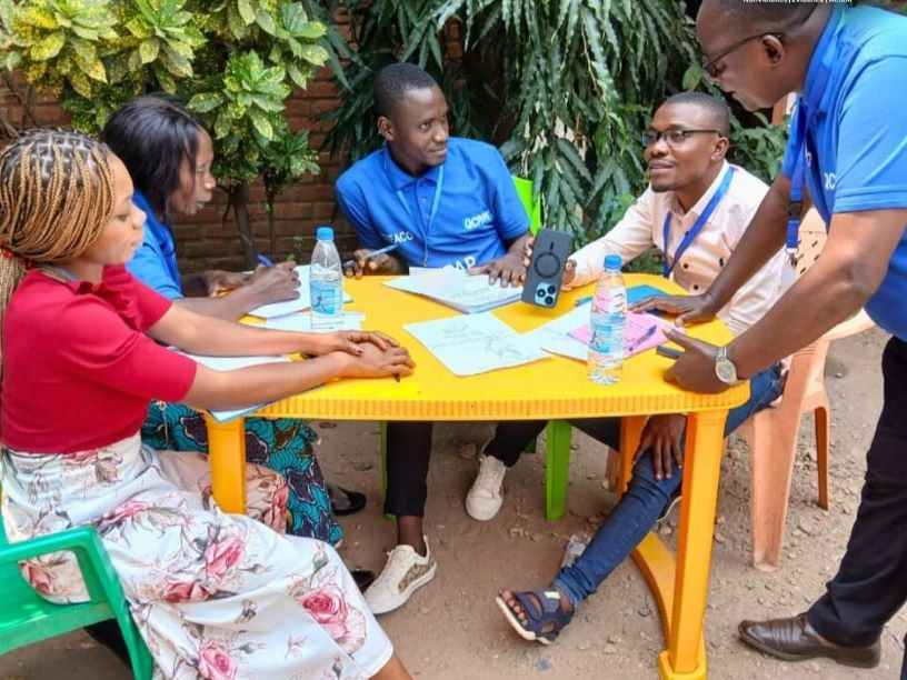 people around a table