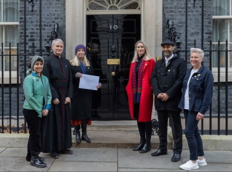 People outside 10 Downing Street