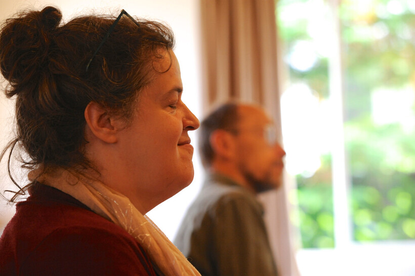 Quaker worship in Britain is most often the kind of quiet waiting in stillness as we open our hearts and lives to new insights and guidance. Photo: Michael Preston for Quakers in Britain