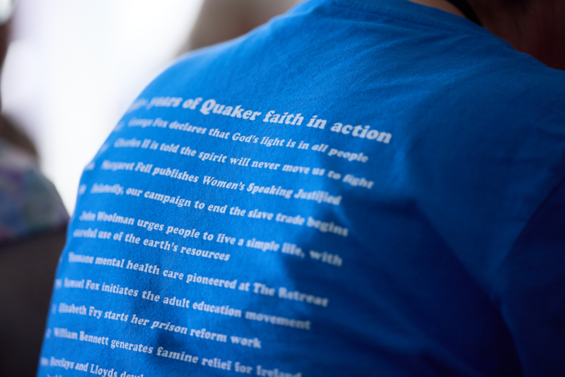 The promptings of love and truth in our hearts lead us to speak truth to power in love. Photo: Mike Pinches for Quakers in Britain